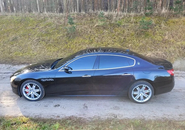 Maserati Quattroporte cena 132000 przebieg: 125000, rok produkcji 2013 z Bydgoszcz małe 667